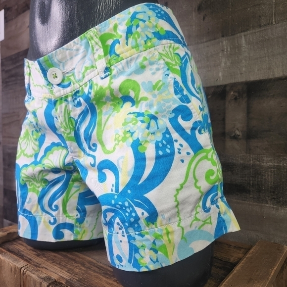 Lilly Pulitzer Callahan Shorts "Crystsl Coast" 00 - Picture 2 of 9